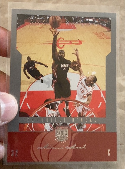 2004-05 Skybox Limited Edition #55 Shaquille O'Neal — front