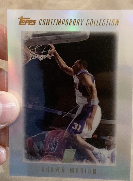 2003 Topps Contemporary Collection #90 Shawn Marion — front
