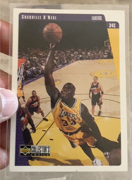 1997-98 Upper Deck Collector's Choice #67 Shaquille O'Neal — front