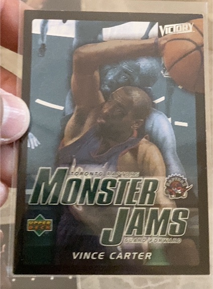 2003 Upper Deck Victory #216 Vince Carter Monster Jams — front