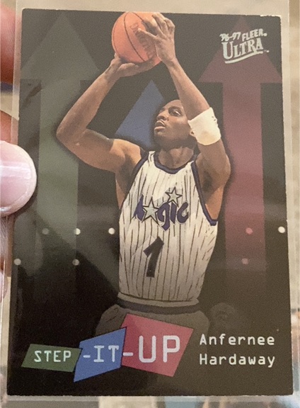 1996-97 Fleer Ultra #279 Anfernee Hardaway — front