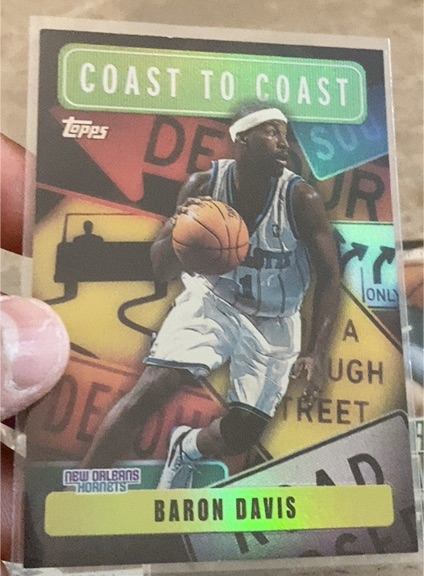2002-03 Topps Coast to Coast #CC4 Baron Davis — front