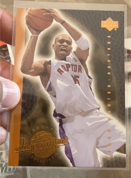 2001-02 Upper Deck Inspirations #82 Vince Carter — front