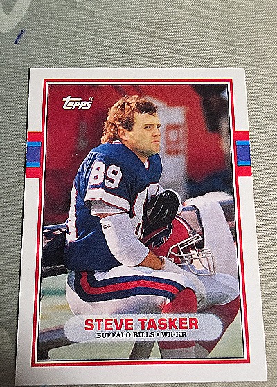 1989 Topps Traded #65T Steve Tasker — front