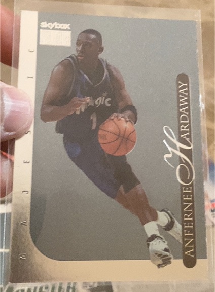 1999 Skybox Premium Majestic #11 Anfernee Hardaway — front
