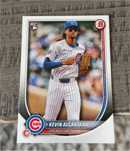2025 Bowman #95 Kevin Alcántara — front