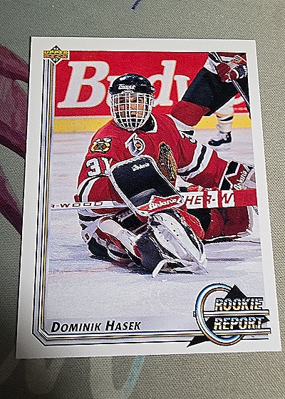 1992-93 Upper Deck #366 Dominik Hasek — front