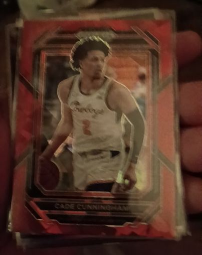 2023-24 Panini Prizm Draft Picks #65 Cade Cunningham — front