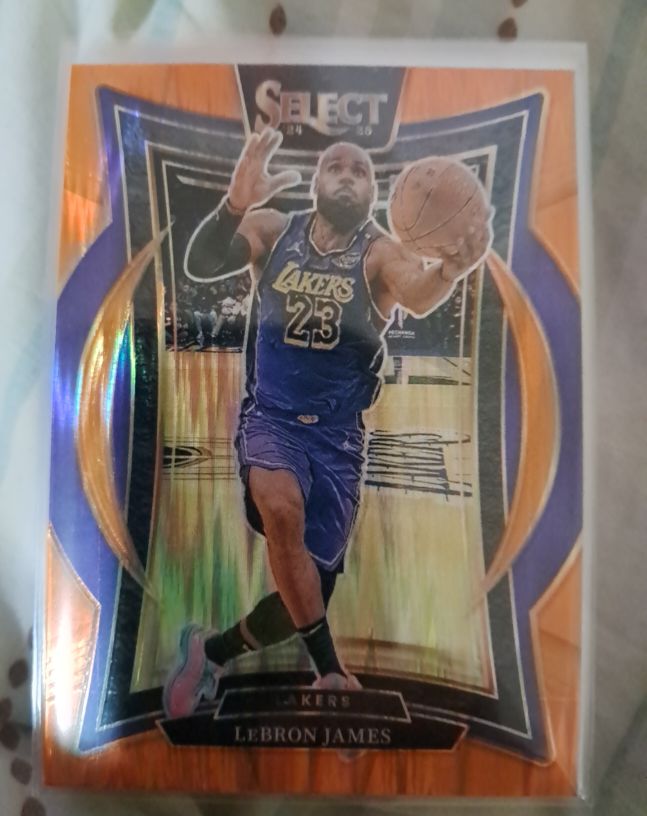 2024-25 Panini Select #54 LeBron James — front