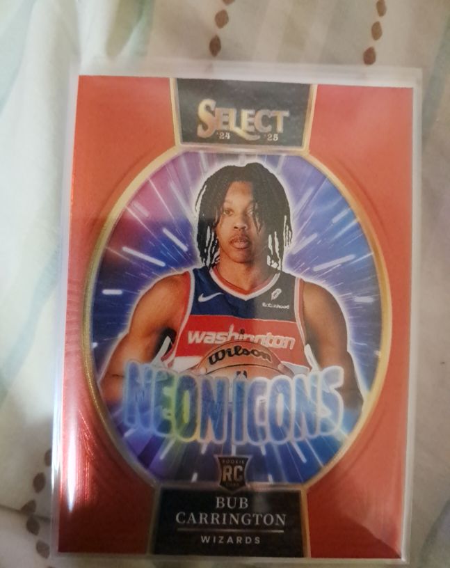2024-25 Panini Select #6 Bub Carrington — front
