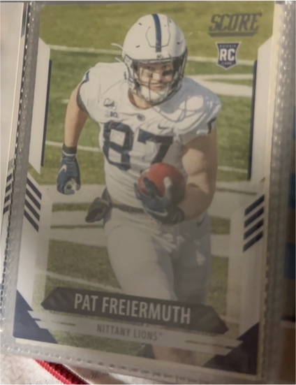 2021 Panini Score #323 Pat Freiermuth Rookie — front