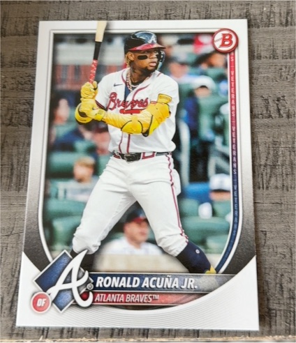 2025 Bowman #21 Ronald Acuna Jr. — front