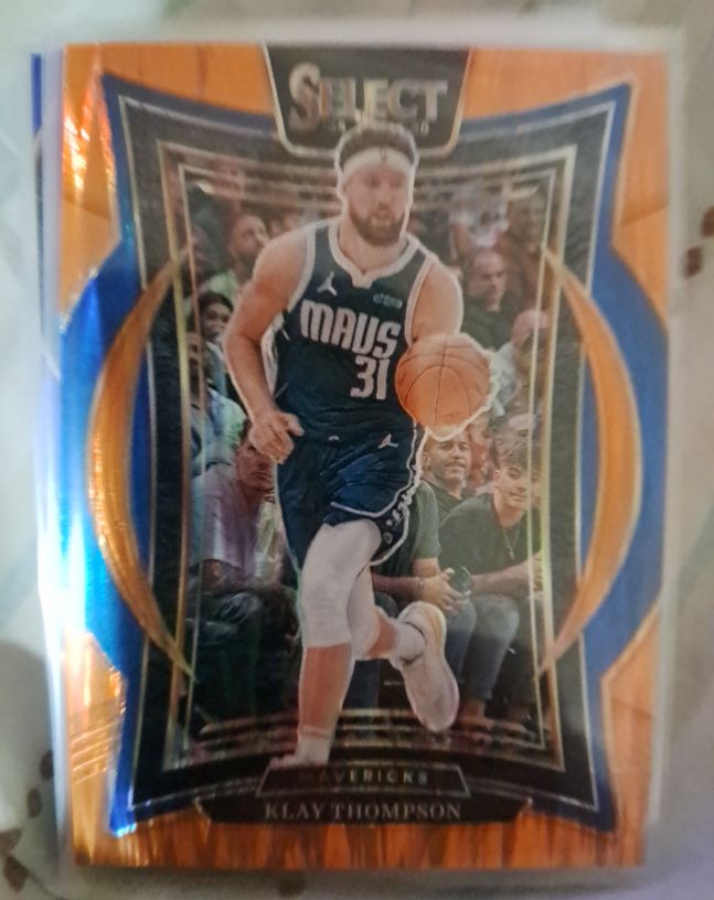 2024-25 Panini Select #38 Klay Thompson — front