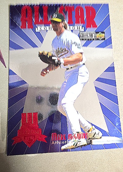 1997 Upper Deck Collector's Choice All-Star Connection #1 Mark McGwire — front