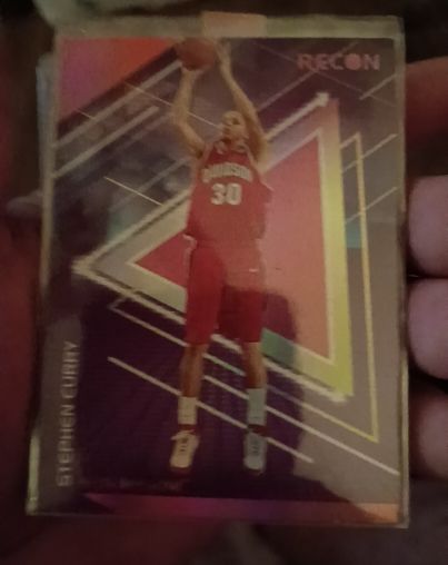 2022 Panini Chronicles Draft Picks Recon #21 Stephen Curry — front