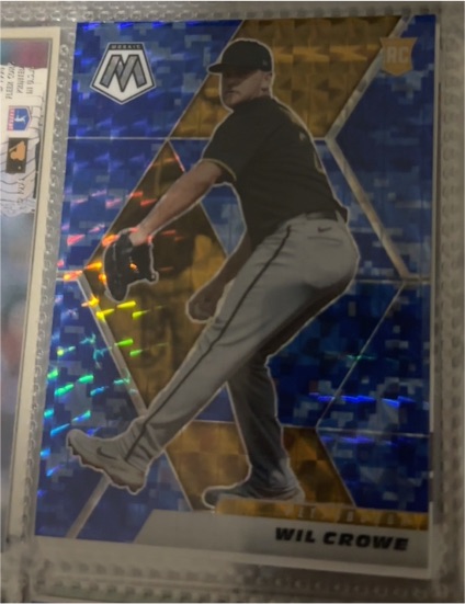 2021 Panini Mosaic #Wil Crowe Rookie Card — front