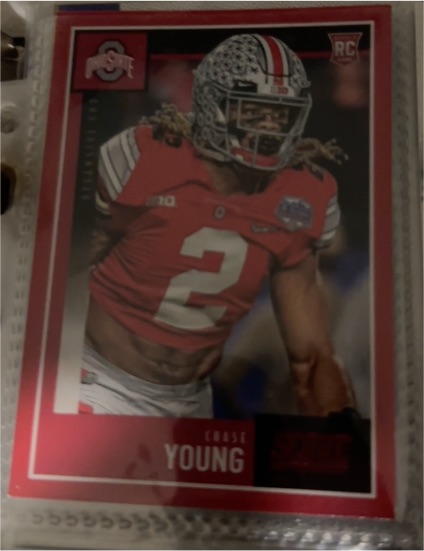 2020 Panini Score #338 Chase Young — front
