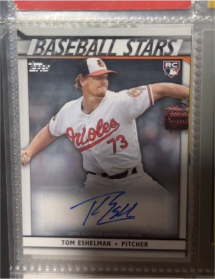 2020 Topps Update Baseball Stars Autographs #BSA-TE Tom Eshelman — front