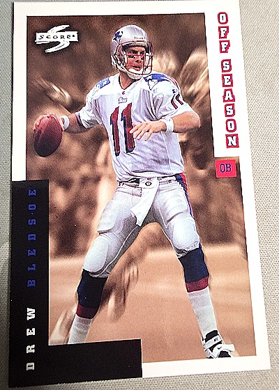 1998 Score #267 Drew Bledsoe — front