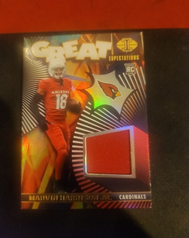 2024 Panini Illusions Great Expectations #GE-MHJ Marvin Harrison Jr. — front