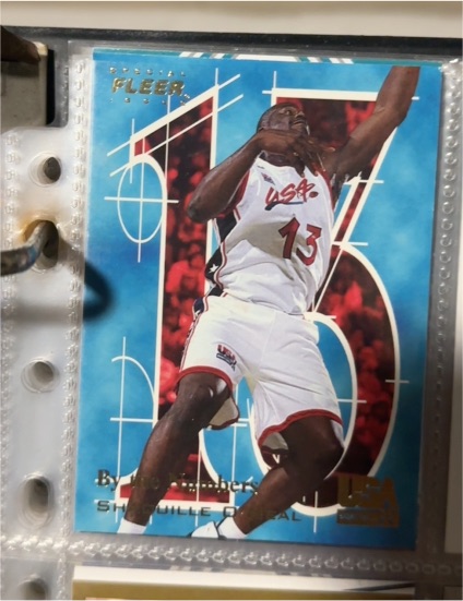 1996 Fleer Special Issue By The Numbers #16 Shaquille O'Neal — front