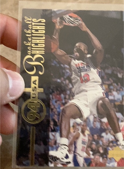 1994-95 Upper Deck #178 Shaquille O'Neal USA Basketball Highlights — front