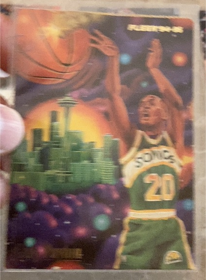 1994-95 Fleer Pro-Visions #7 Gary Payton — front