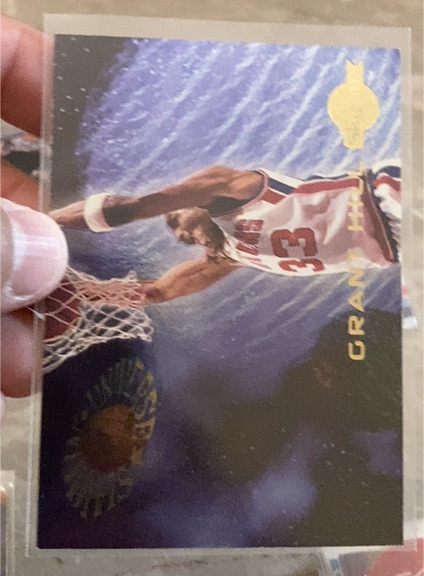 1994-95 Skybox Slammin' Universe #SU10 Grant Hill — front