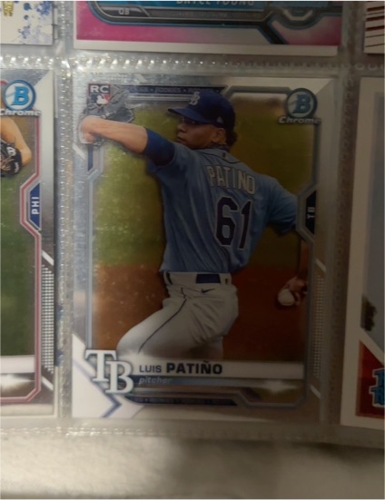 2021 Bowman Chrome #62 Luis Patino — front