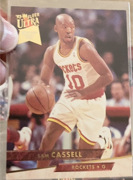 1993-94 Fleer Ultra #254 Sam Cassell — front