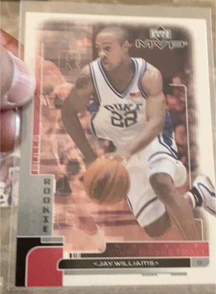 2002-03 Upper Deck MVP #192 Jay Williams — front