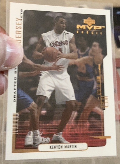 2000-01 Upper Deck MVP #191 Kenyon Martin Rookie — front