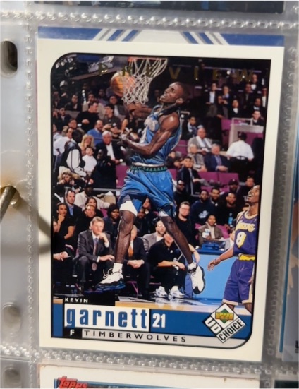 1998-99 Upper Deck UD Choice #85 Kevin Garnett — front