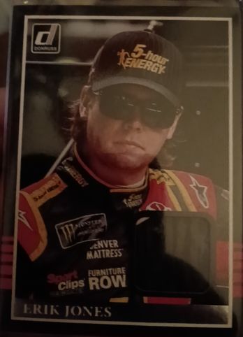 2018 Donruss Retro Relics 1985 #85-EJ Erik Jones — front