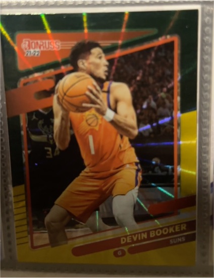 2021-22 Donruss #200 Devin Booker — front