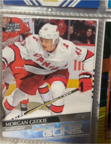 2020-21 Upper Deck Young Guns #210 Morgan Geekie — front
