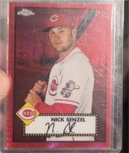 2021 Topps Chrome Platinum Anniversary #456 Nick Senzel — front