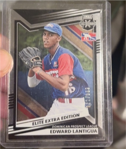 2022 Panini Elite Extra Edition #200 Edward Lantigua — front