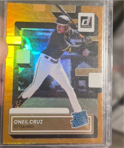 2022 Donruss #80 Oneil Cruz — front