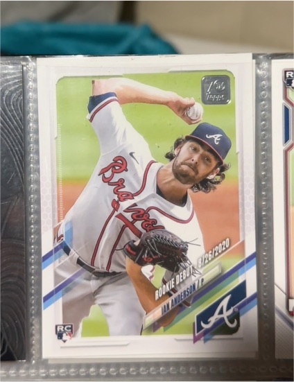 2021 Topps Update #US60 Ian Anderson — front