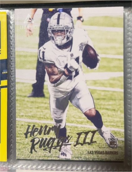2020 Panini Chronicles Luminance #212 Henry Ruggs III — front