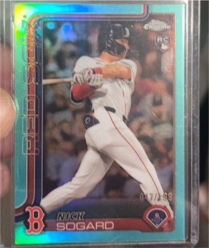 2025 Topps Chrome #123 Nick Sogard — front