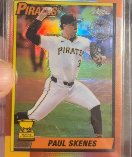 2025 Topps Chrome 1990 Topps #90CB-13 Paul Skenes — front