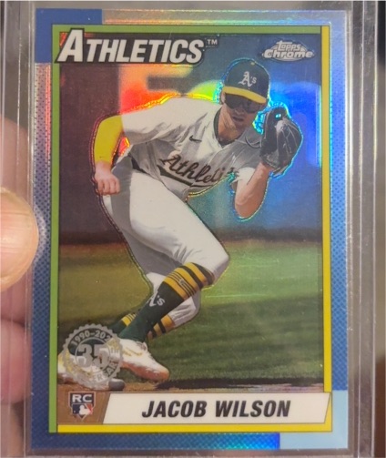 2025 Topps Chrome 35th Anniversary #90CB-18 Jacob Wilson — front