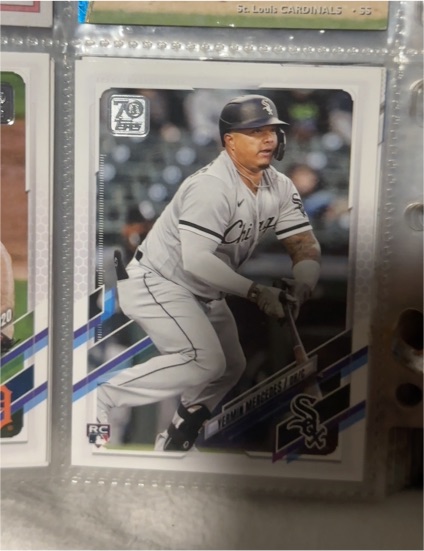 2021 Topps Update #US10 Yermin Mercedes — front