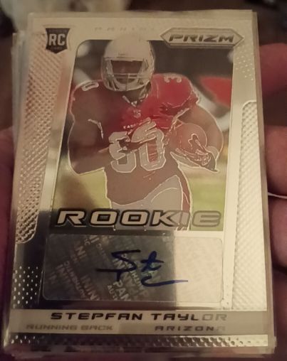 2013 Panini Prizm #287 Stepfan Taylor — front