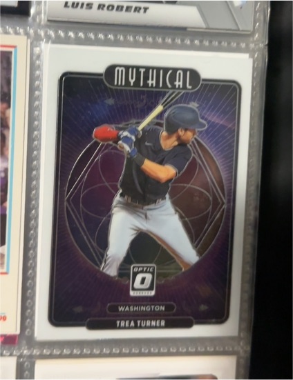 2021 Donruss Optic Mythical #M16 Trea Turner — front