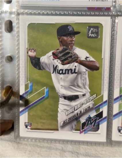 2021 Topps Update #US114 Jazz Chisholm Jr. — front