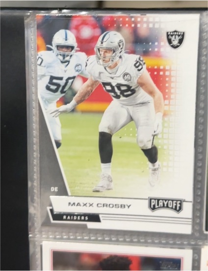 2020 Panini Playoff #92 Maxx Crosby — front