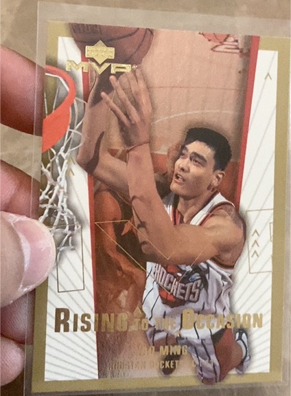 2003-04 Upper Deck MVP #RO8 Yao Ming Rising to the Occasion — front